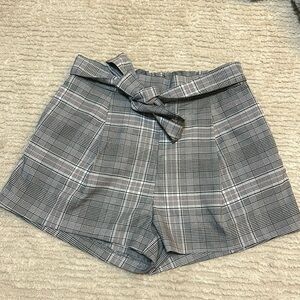 Plaid shorts